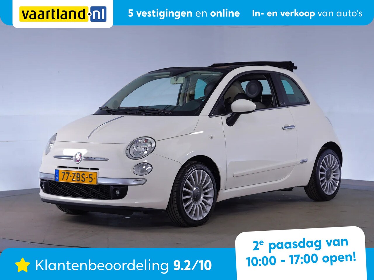 Fiat 500 - Cabrio [airco elek ramen cabrio] - AutoWereld.nl