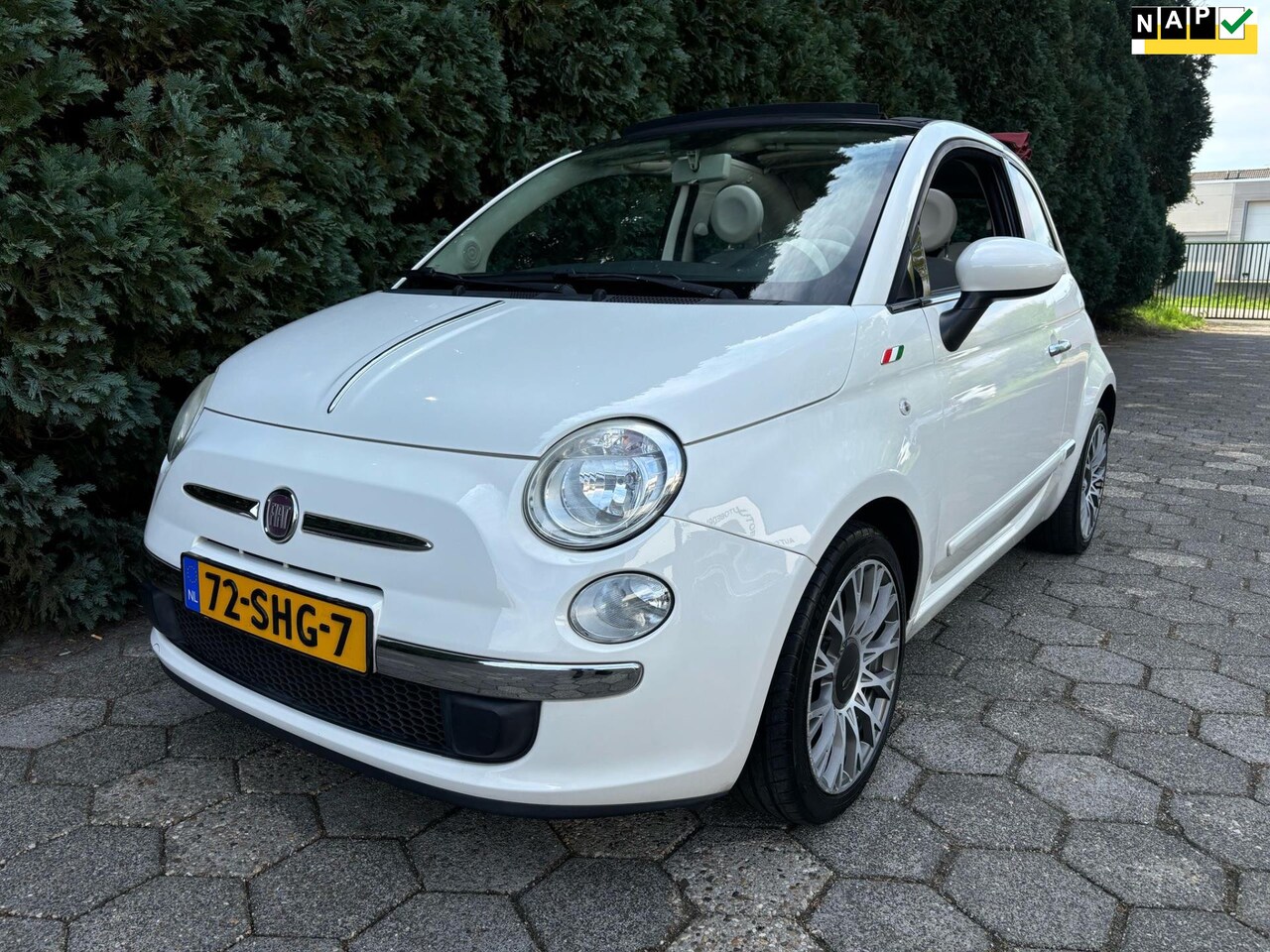 Fiat 500 C - 0.9 TwinAir Lounge | Elek. Cabriolet - AutoWereld.nl