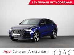 Audi Q3 Sportback - 35 TFSI S Edition Competition leder interieur met rode stiksels, comfortsleutel, adaptive