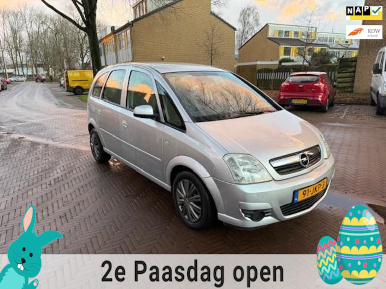 Opel Meriva - Airco / 49.000 NAP / Tweede eigenaar / Leuke auto - AutoWereld.nl