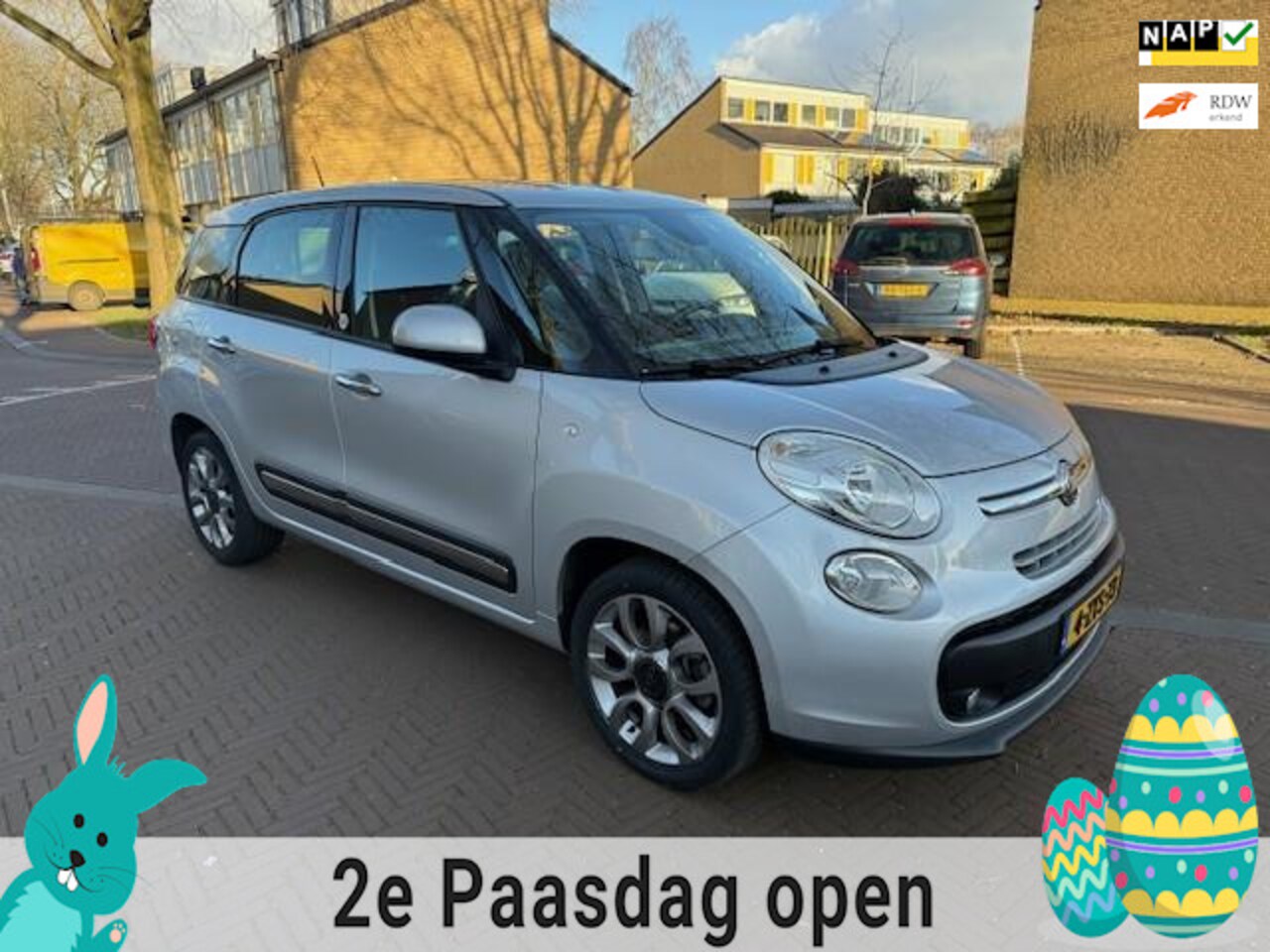 Fiat 500 L Living - Airco / 64.000 NAP / 7 persoons / Mooie en frisse auto - AutoWereld.nl