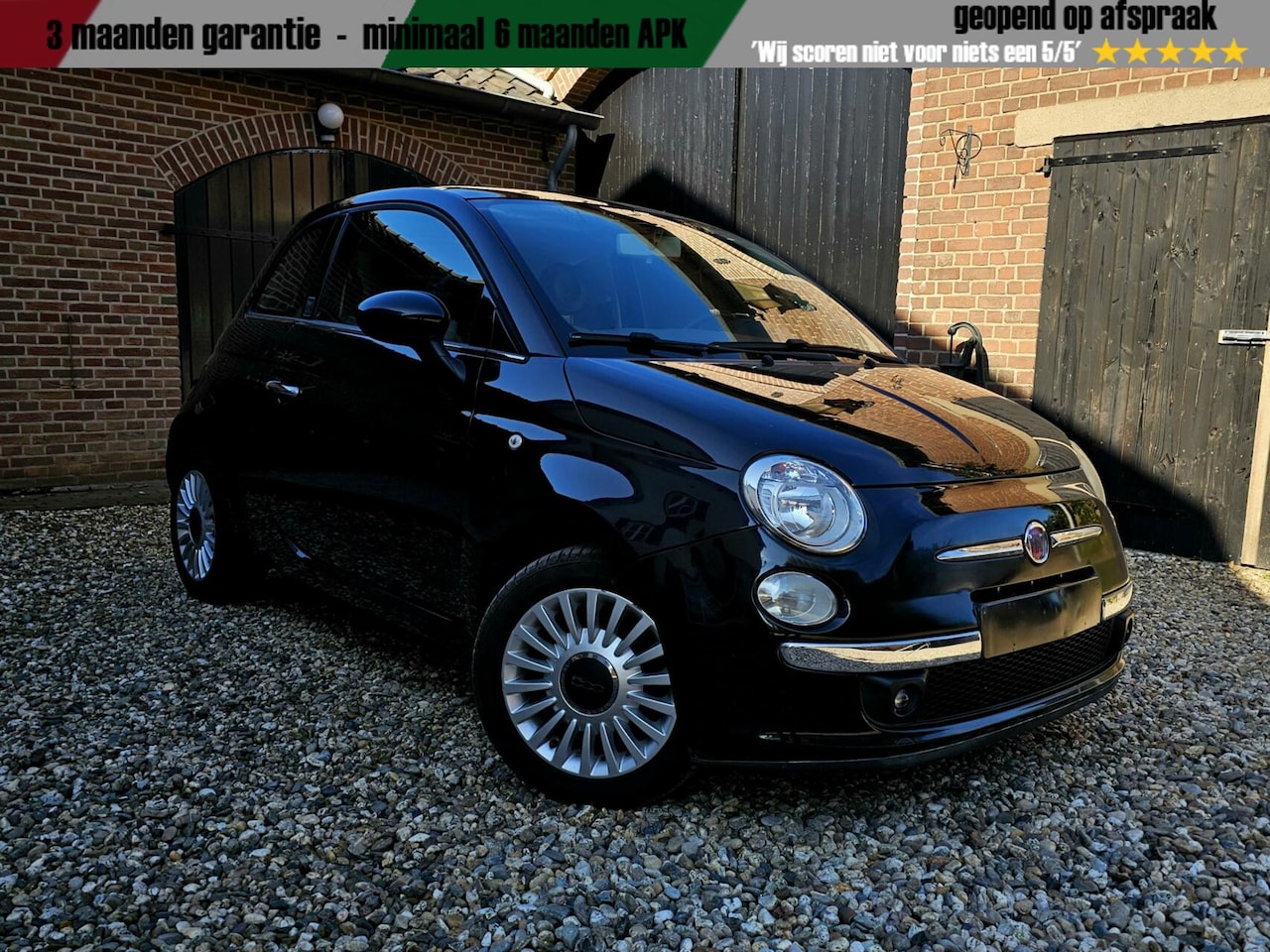 Fiat 500 - 1.2 Lounge | Panorama | Garantie | APK - AutoWereld.nl