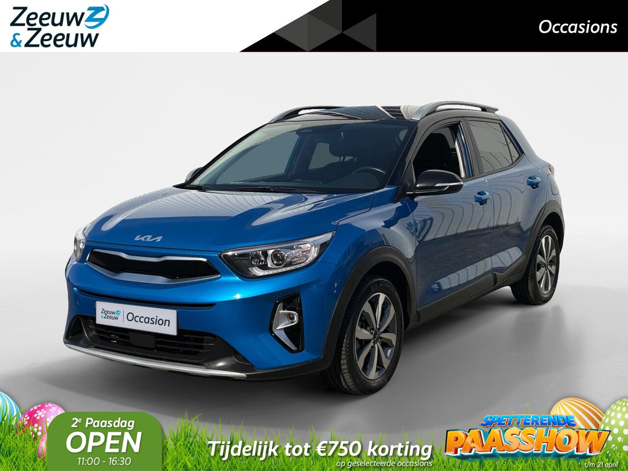 Kia Stonic - 1.0 T-GDi MHEV DynamicPlusLine Automaat | Trekhaak | - AutoWereld.nl