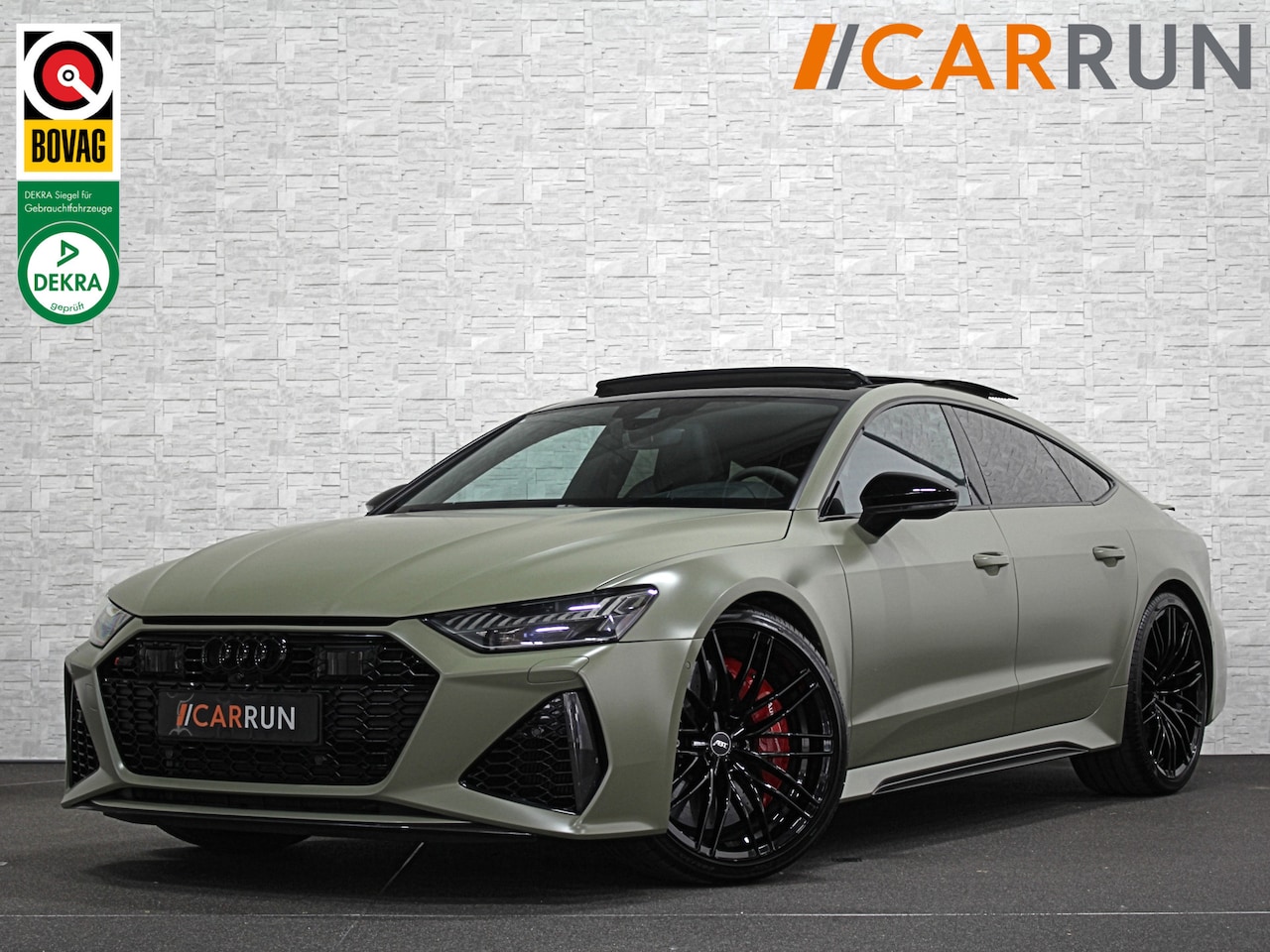 Audi A7 Sportback - RS7 V8 Dynamic+ | Keramisch | 22" ABT | 4-Wielbesturing | Stoelvent. | Carbon Pack | Nacht - AutoWereld.nl