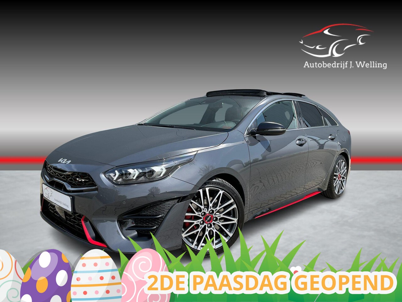Kia Pro cee'd - 1.6 T-GDi GT leer/pano/trekhaak / digitaal - AutoWereld.nl