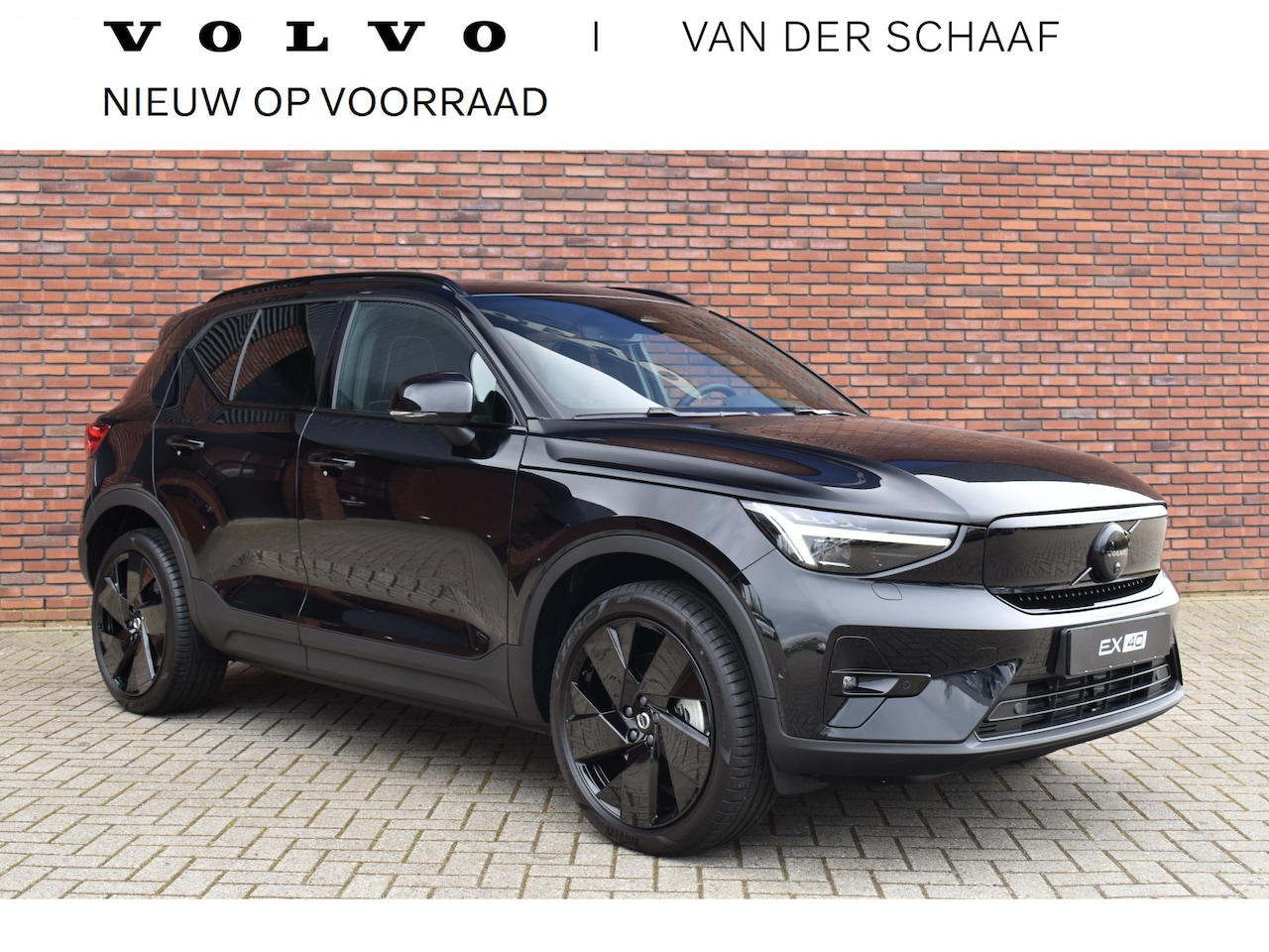 Volvo EX40 - Single Motor 252PK Extended Range Plus Black Edition 82 kWh - AutoWereld.nl