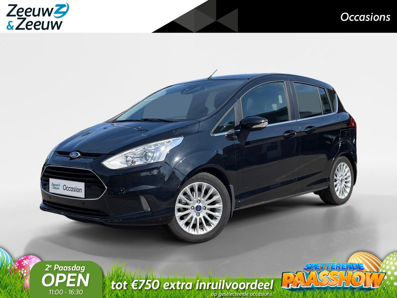 Ford B-Max - 1.0 EcoBoost Titanium 125PK | Camera | Afn. Trekhaak | Navigatie | Voorruitverwarming | Cl - AutoWereld.nl