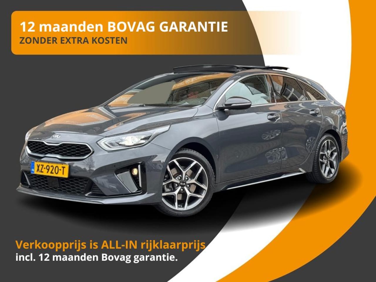 Kia Pro cee'd - 1.4 T-GDI 140PK GT-LINE SPORT/PANO/NAVI/LED/TREKHAAK/NL-AUTO - AutoWereld.nl