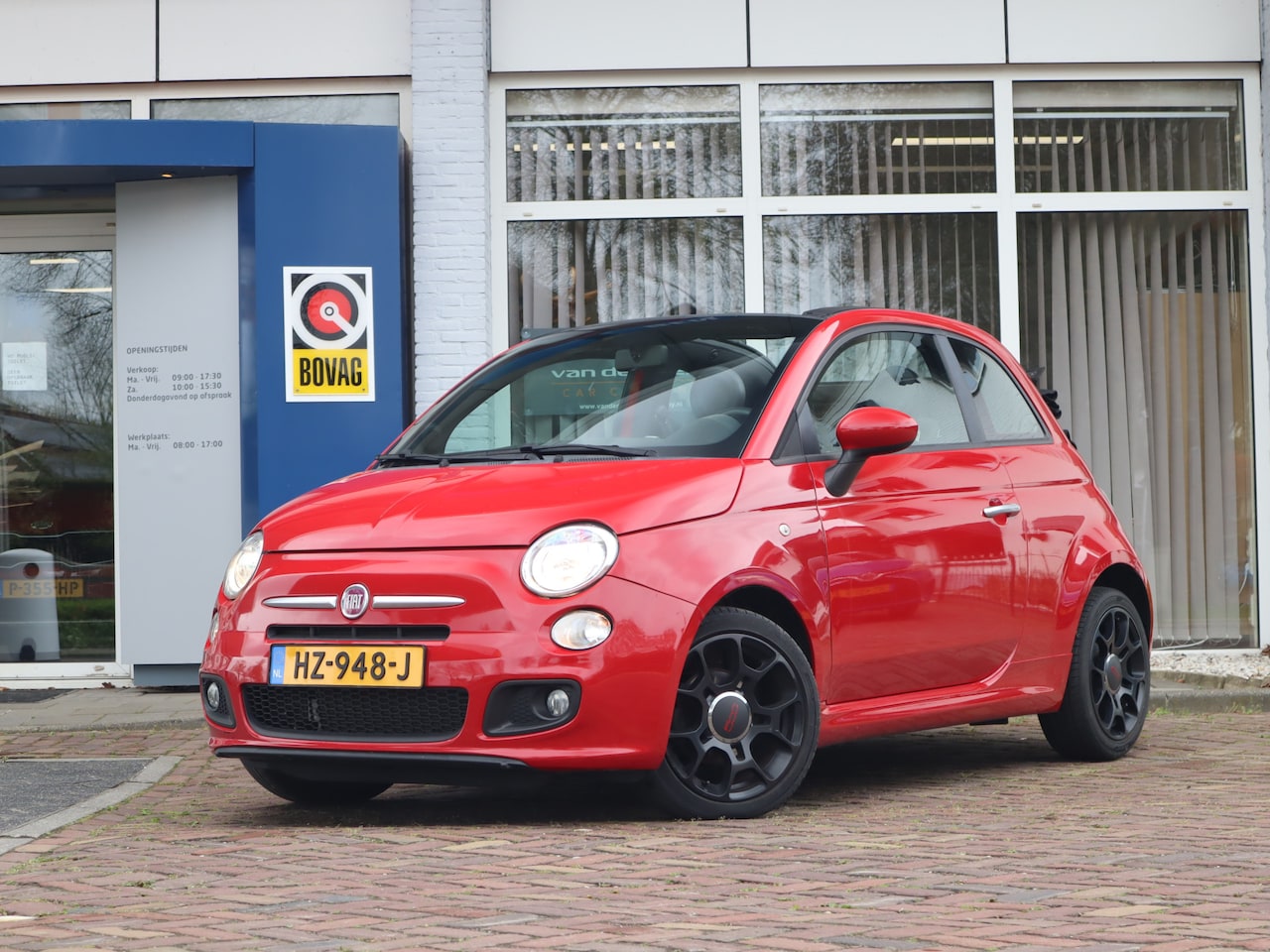Fiat 500 C - 0.9 TwinAir Turbo Sport 0.9 85pk Twinair Turbo Sport CABRIO - AutoWereld.nl