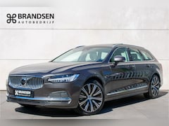 Volvo V90 - 2.0 T6 Plug-in hybrid AWD Ultimate Bright Long Range-panoramadak-headup display-keyless-AC