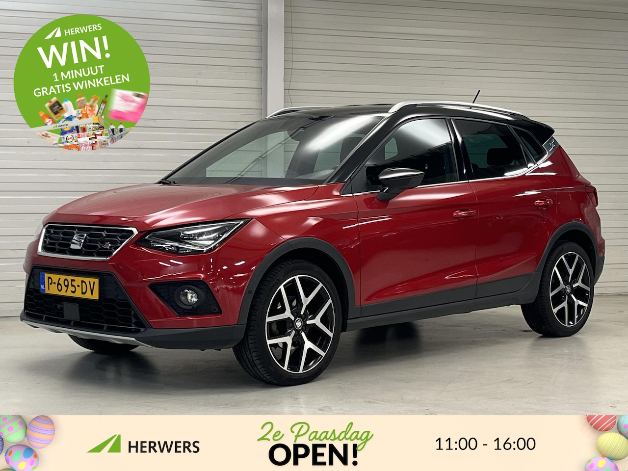 Seat Arona - 1.0 TSI FR Business Intense / Digitaal Dashboard / Afneembare Trekhaak / Navigatie / Clima - AutoWereld.nl