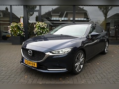 Mazda 6 - 6 Sedan SkyActiv-G 165 automaat Luxury met Wit leer en Sunroof *Trekhaak* *Dealeronderhoud