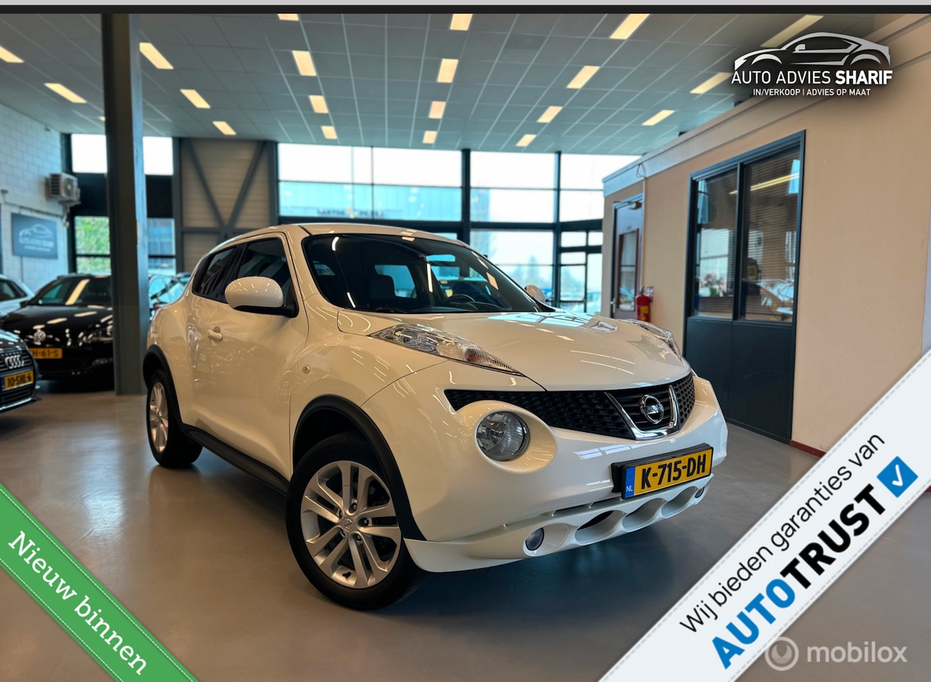 Nissan Juke - 1.6 Tekna NAVI|CAMERA|TREKH|LEDER|CLIMA|NWE-APK - AutoWereld.nl