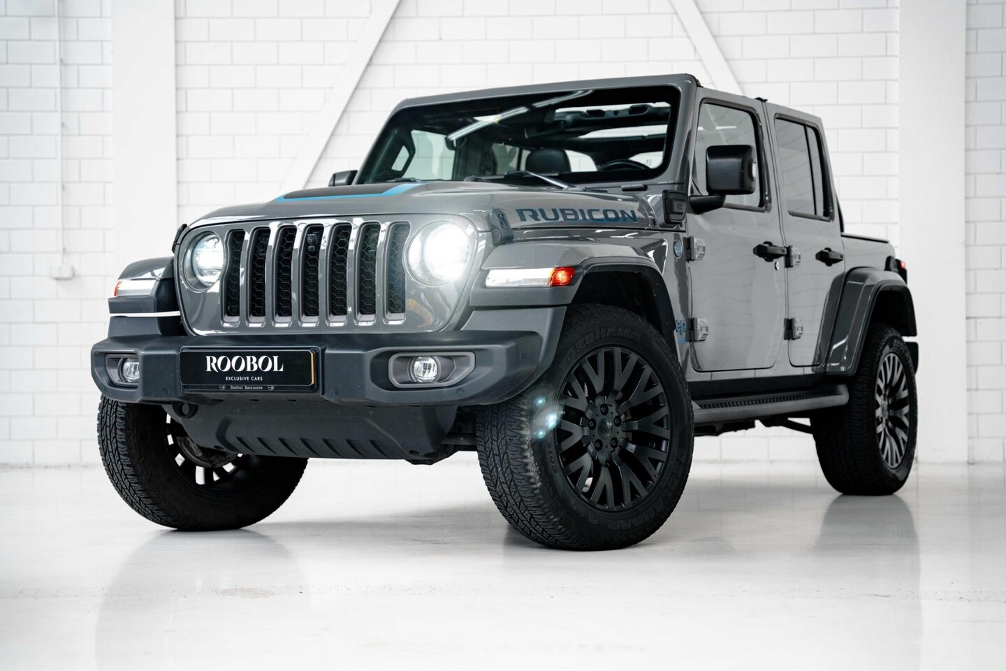 Jeep Wrangler Unlimited - 4xe 380 Rubicon Hardtop | Alpine Sound System | Rock Rails - AutoWereld.nl