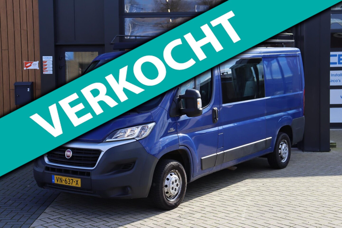 Fiat Ducato - 30 2.0 MultiJet L2H1 | Dubbel Cabine | NAP | Airco | Trekhaak - AutoWereld.nl