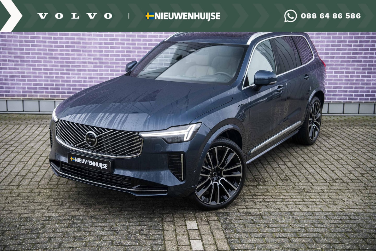 Volvo XC90 - - nieuw model - T8 Plug-in hybrid AWD Ultra Bright | Bowers & Wilkins audio | Luchtvering - AutoWereld.nl