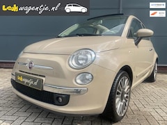 Fiat 500 C - 1.2 Lounge Cabrio *groot scherm *cappuccino