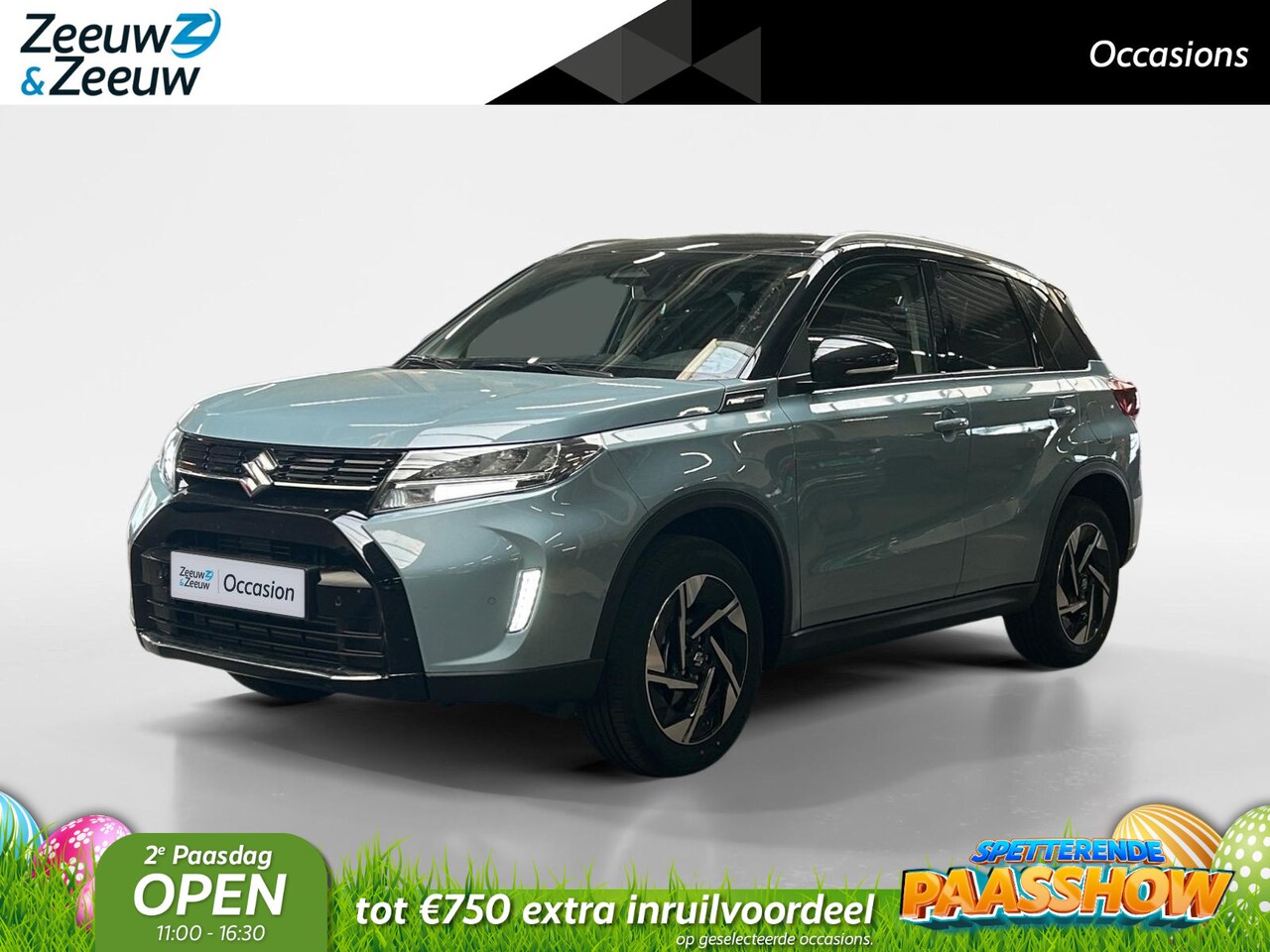 Suzuki Vitara - 1.4 Boosterjet Style Smart Hybrid 140pk | DEMO | Navigatie | Dodehoek detectie | Adaptieve - AutoWereld.nl