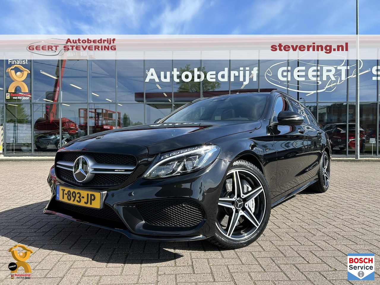 Mercedes-Benz C-klasse - C43 AMG 3.0 270KW 4Matic / Pano / Burmester / Elek-trekhaak - AutoWereld.nl