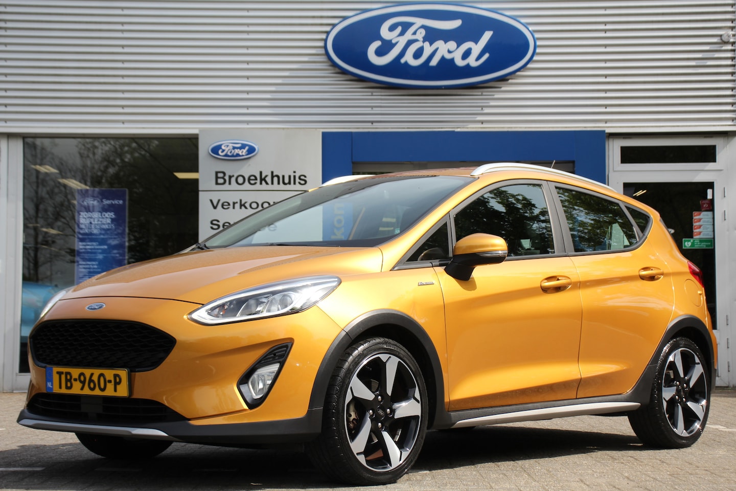 Ford Fiesta - 1.0EB ACTIVE FIRST EDITION | NL-AUTO! | ADAPTIVE CRUISE | DEALER OH! | NAVI | CLIMA | VOOR - AutoWereld.nl