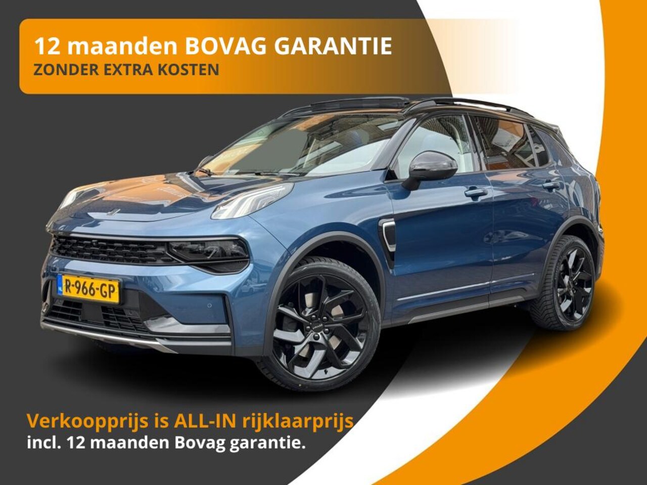 Lynk & Co 01 - 1.5 PHEV 261PK BLACK-EDITION PANO/ACC-CRUISE/LMV/360CAMERA - AutoWereld.nl