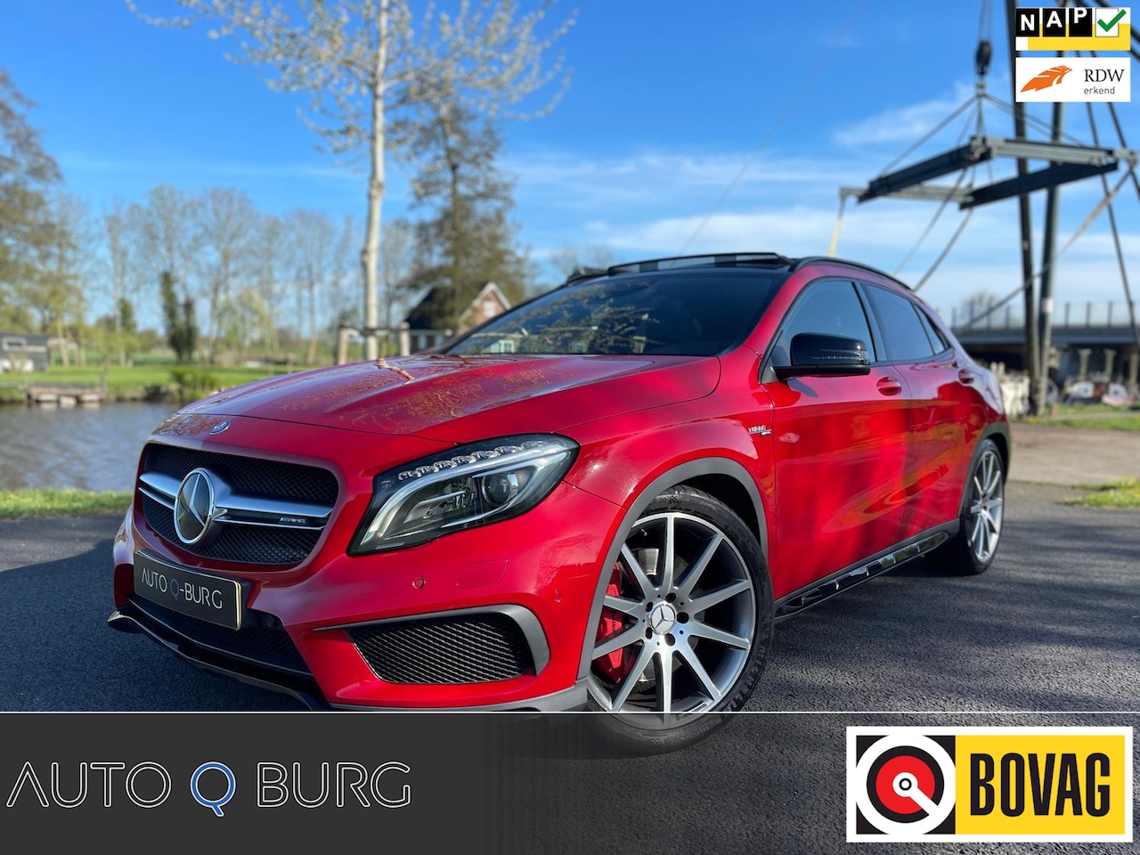 Mercedes-Benz GLA-Klasse - AMG 45 4Matic Edition 1 | Sportstoelen | Automaat | Panorama | Camera | Navi | Climate | P - AutoWereld.nl
