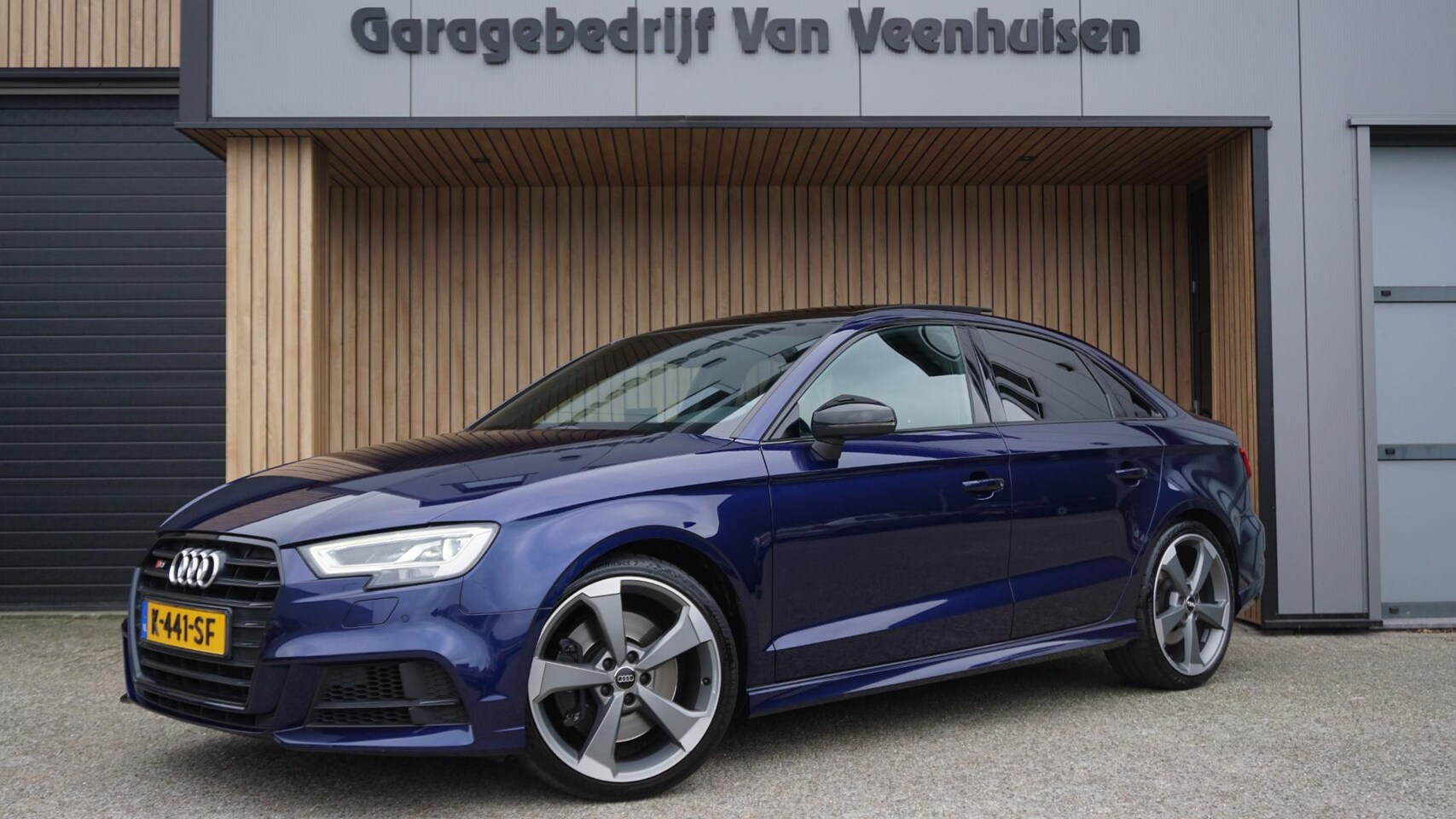Audi S3 - Limousine 2.0 TFSI 310pk Quattro *Facelift* Pano.Dak B&O *Navarrablauw Metallic* 19inch Au - AutoWereld.nl