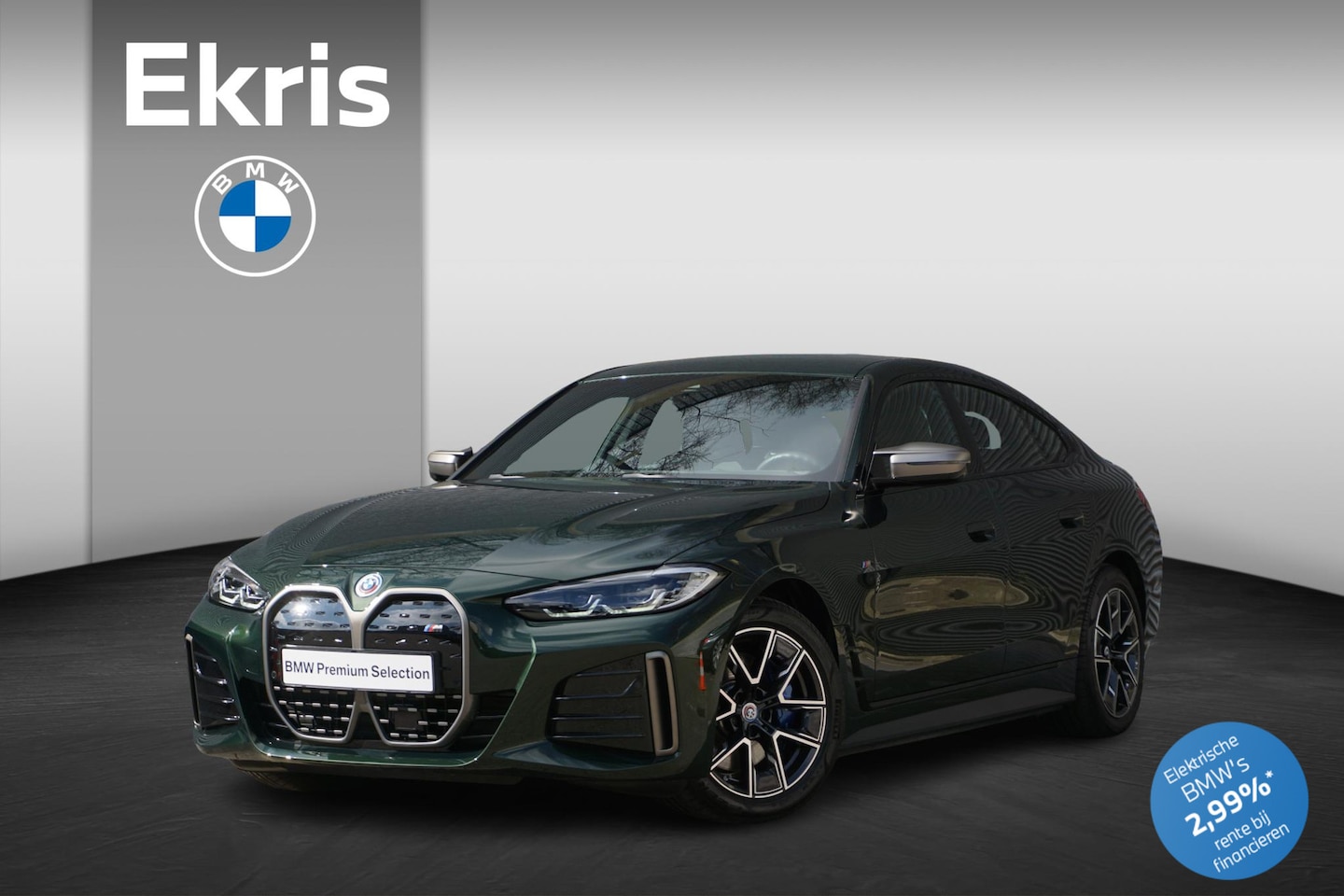 BMW i4 - Gran Coupé M50 M Aerodynamicapakket | M Sportremsysteem Blau | M Adaptief onderstel | Vari - AutoWereld.nl