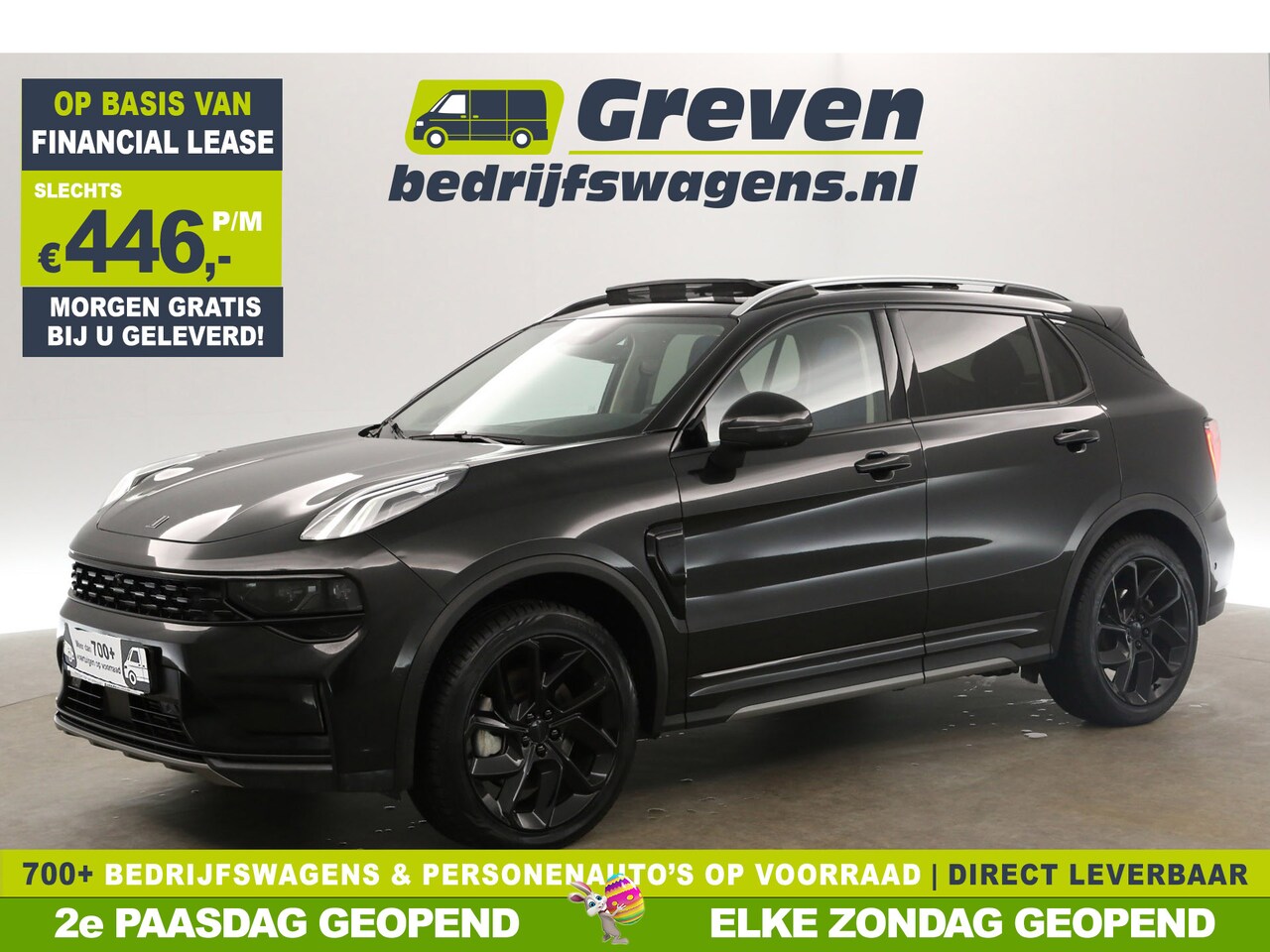 Lynk & Co 01 - 1.5 | BLACK PACK | Hybride 262PK Pano Sfeerverl. Clima 360Camera Carplay LED Memory-seat V - AutoWereld.nl