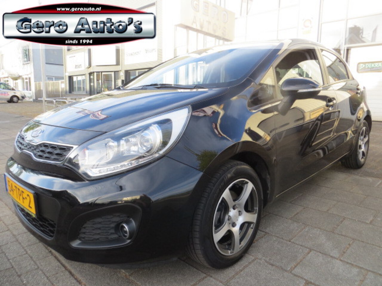Kia Rio - 1.2 CVVT Plus Pack airco ,cruise control ,lmv etc - AutoWereld.nl