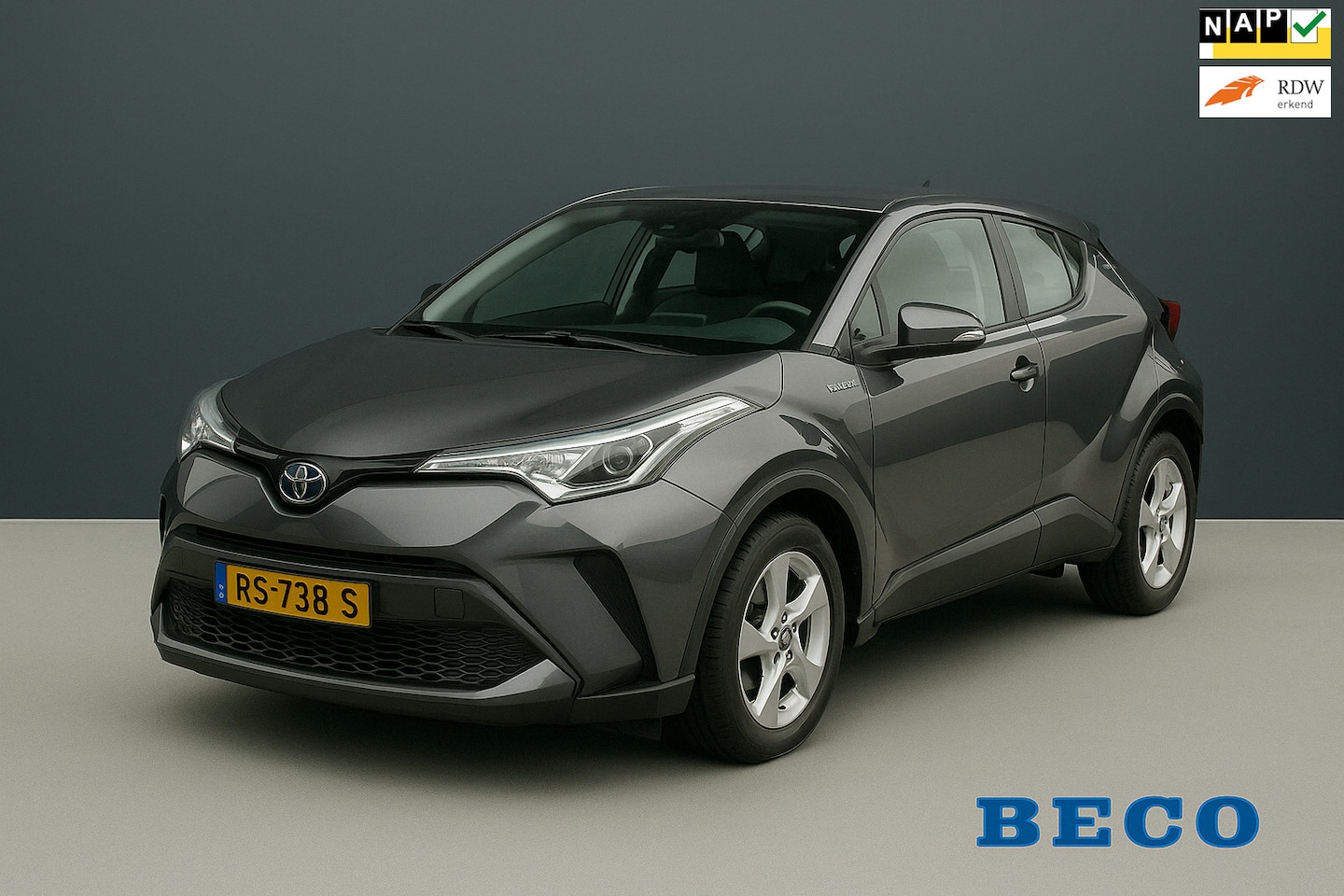 Toyota C-HR - 1.8 Hybrid Dynamic|Dealer onderh.|Navi|Luxe| - AutoWereld.nl