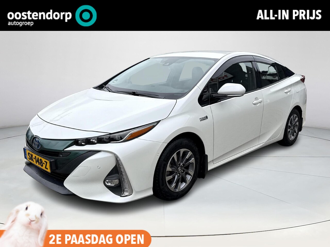 Toyota Prius - 1.8 Plug-in Business Plus **DAKDRAGER/ STOELVERWARMING/ ADAPTIEF CRUISECONTROL/ GARANTIE** - AutoWereld.nl