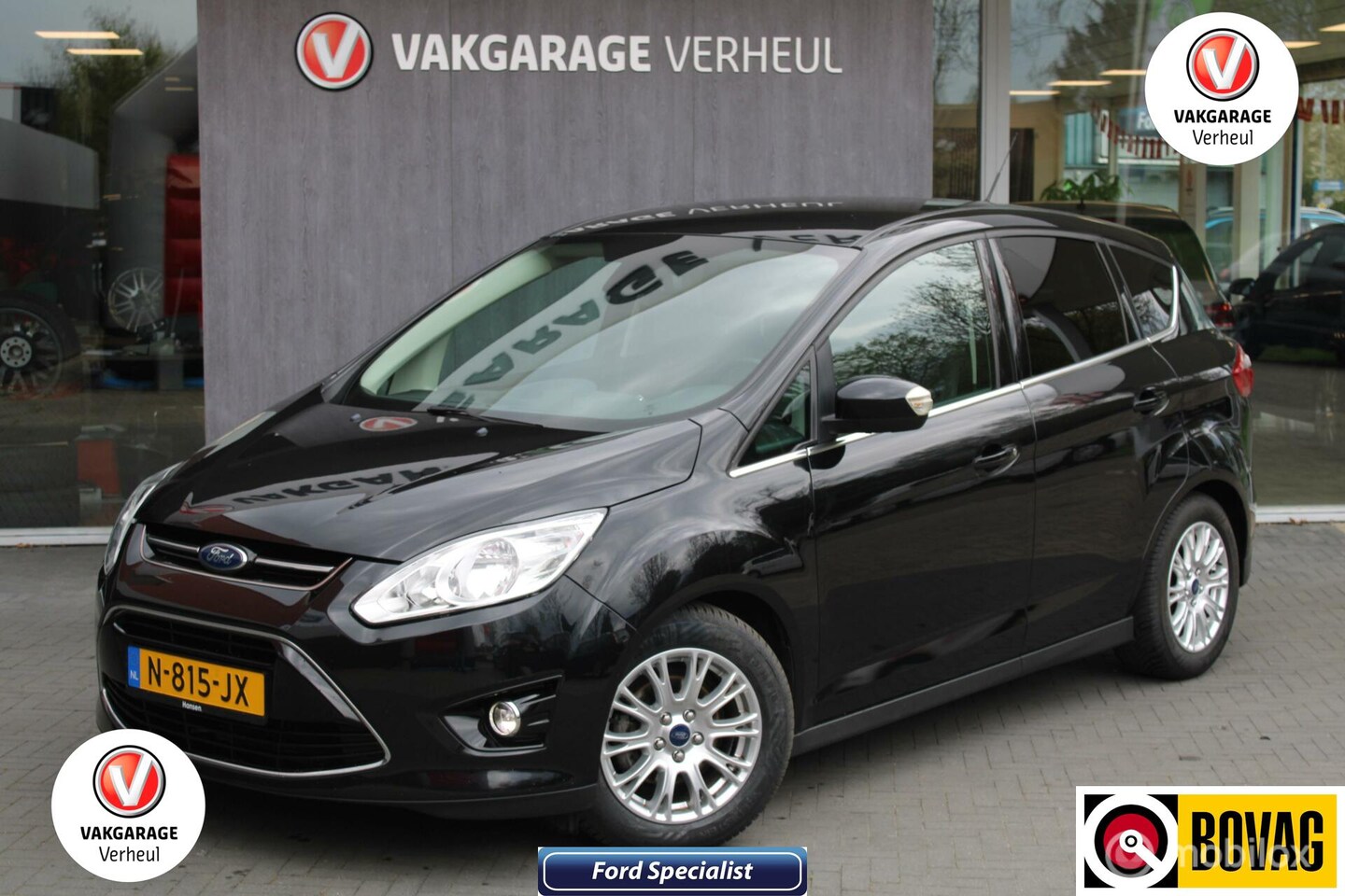 Ford C-Max - 1.0 Edition Plus|125Pk|Navi|Dealerauto|Boekjes - AutoWereld.nl