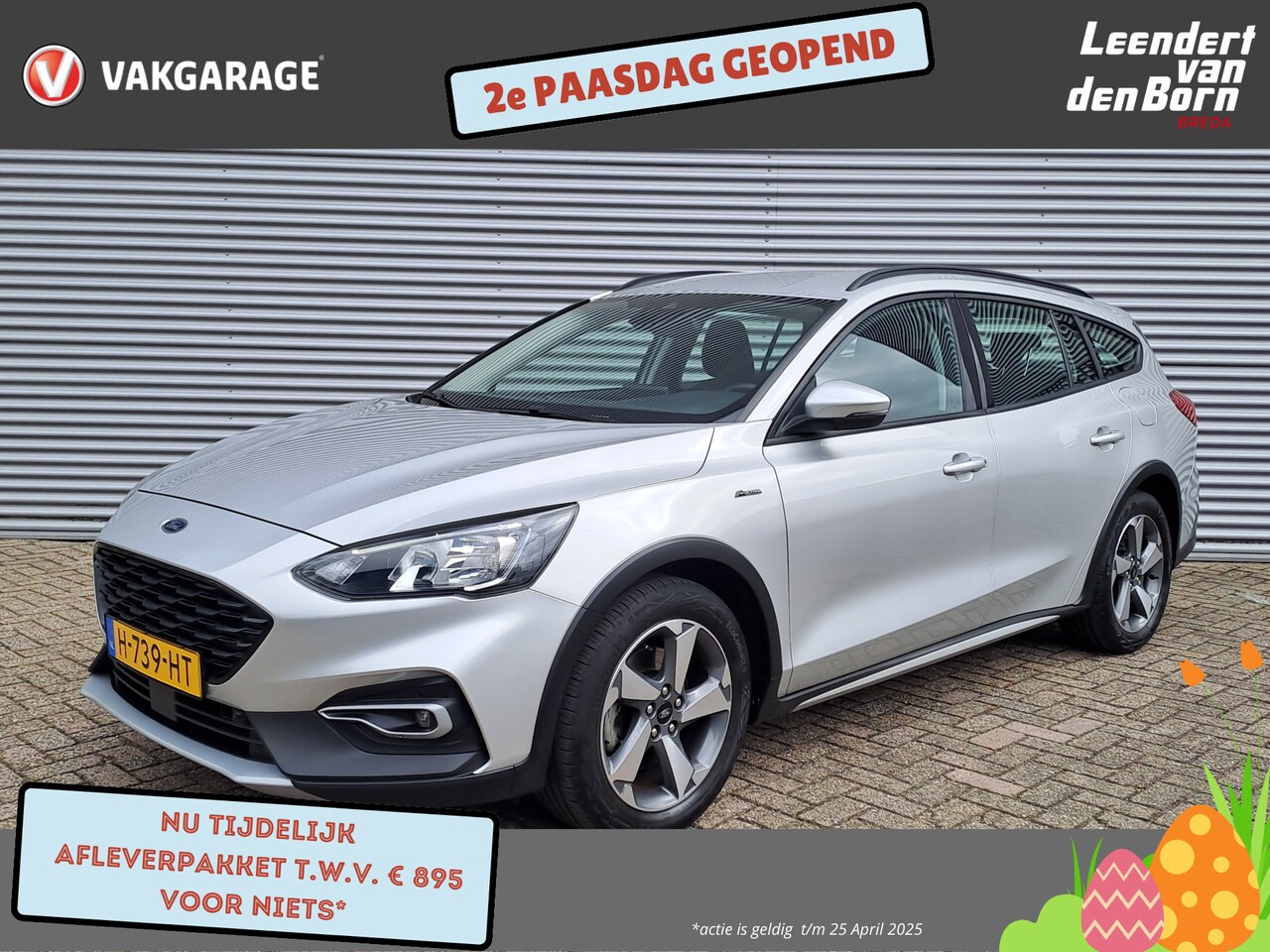 Ford Focus Wagon - 1.0 EcoBoost Active Business | Navi | PDC | Cruise | Trekhaak | ECC | Stoel, Stuur, Voorru - AutoWereld.nl