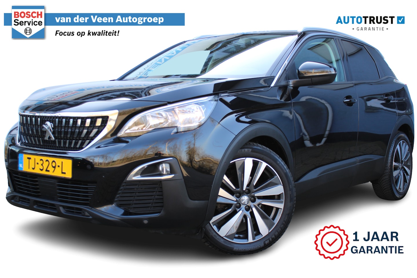 Peugeot 3008 - 1.2 PureTech Allure | Incl. 12 maanden Garantie | Cruise controle | Navigatie | Parkeersen - AutoWereld.nl