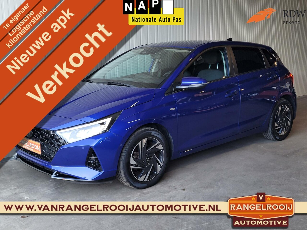 Hyundai i20 - 1.0 T-GDI Premium 1.0 T-GDI Premium, 1 eig., clima, cruise, camera, LED kopl., stoelverw. - AutoWereld.nl