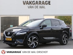 Nissan Qashqai - 1.3 MHEV Xtronic Tekna Plus | Panoramadak | Luxe lederen memory stoelen | Trekhaak | 360°