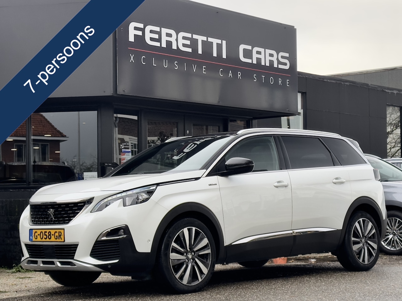 Peugeot 5008 - 1.6 AUT8 GT-LINE 181PK. 7 PERS DESIGNO-LEDER PANODAK NAVI CARPLAY LED LMV PDC - AutoWereld.nl