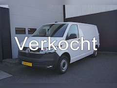 Volkswagen Transporter - 2.0 TDI 150PK L2 2x Schuifdeur EURO 6 - Airco - Navi - Cruise - € 17.900, - Excl