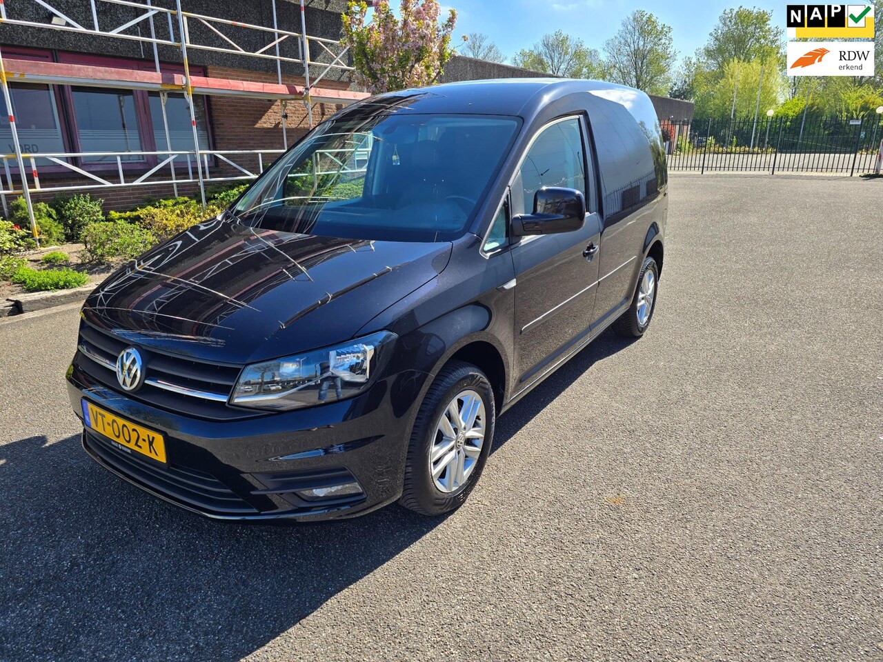 Volkswagen Caddy - 2.0 TDI L1H1 BMT Highline Airco Navi Boekjes Nap Automaat - AutoWereld.nl