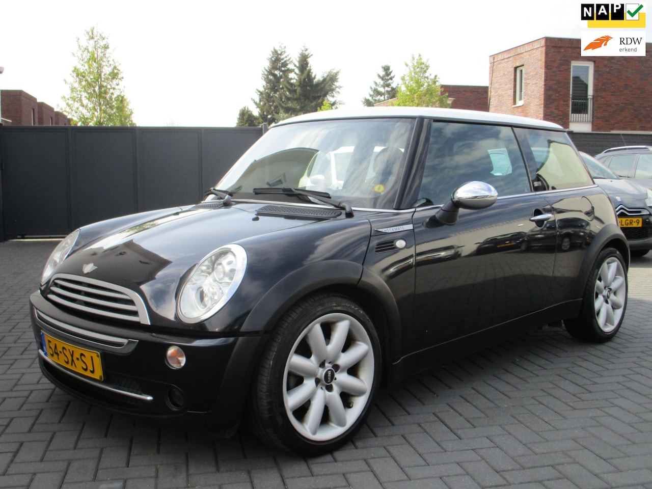 MINI Cooper - Mini 1.6 Checkmate 1e Eig Leer Xenon Airco - AutoWereld.nl