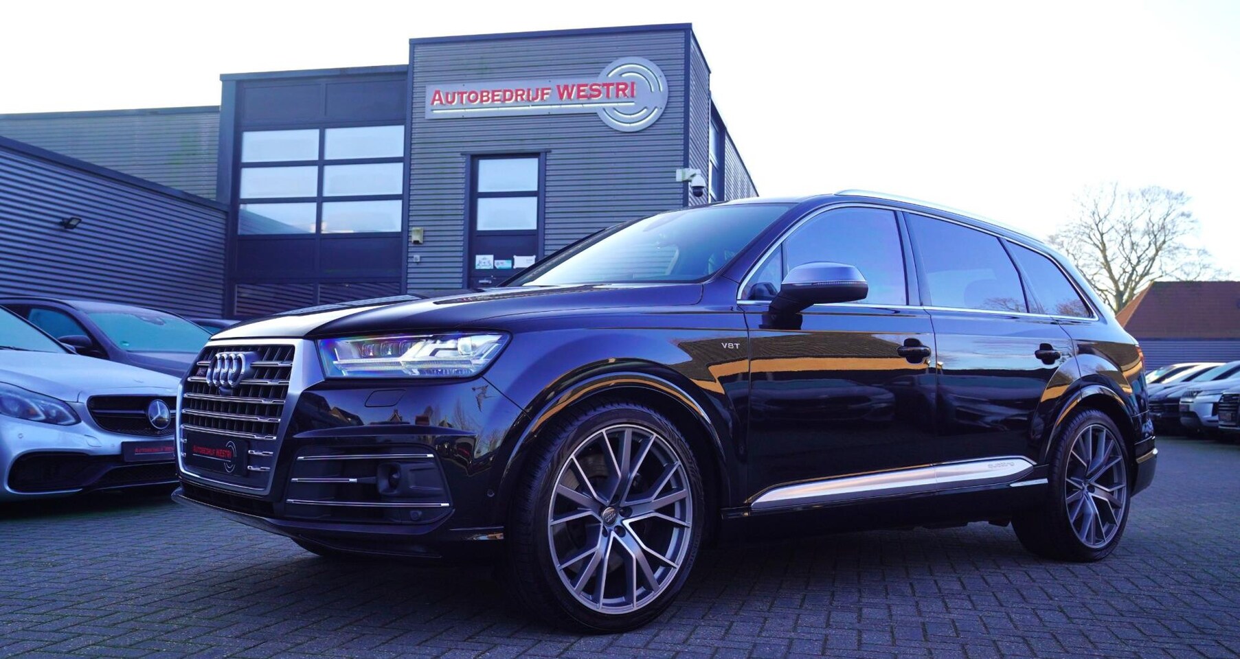 Audi SQ7 - 4.0 TDI SQ7 quattro Pro Line + | Bose | Trekhaak | 360 Camera | Carbon Edition | - AutoWereld.nl