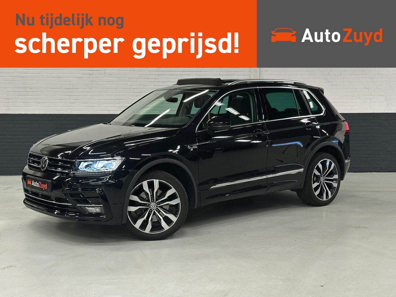 Volkswagen Tiguan - 2.0 TSI 4Motion Highline Business R Line 220 PK / Pano / Camera / CarPlay / Trekhaak - AutoWereld.nl