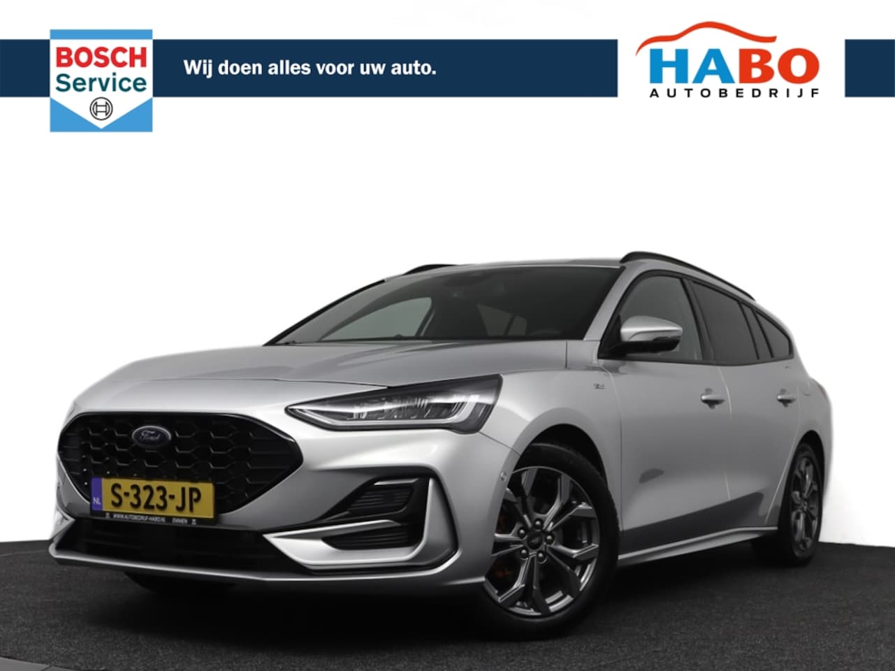 Ford Focus Wagon - 1.0 ECOBOOST HYBRID ST-LINE STYLE ECC/CRUISE/NAV/CAMERA/PARK.SENS/STOEL.STUUR.VERWARM./LMV - AutoWereld.nl