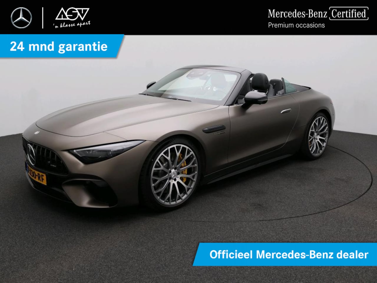 Mercedes-Benz SL-klasse Roadster - AMG 63 4MATIC+ AMG Nightpakket, Burmester High-End 3D Surround - AutoWereld.nl