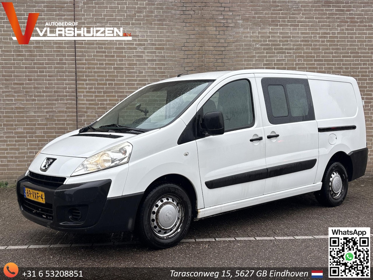 Peugeot Expert - 229 1.6 HDI L2H1 Dubbel Cabine | € 2.950,- NETTO! | Bijrijdersbank | Airco | Cruise | Trek - AutoWereld.nl