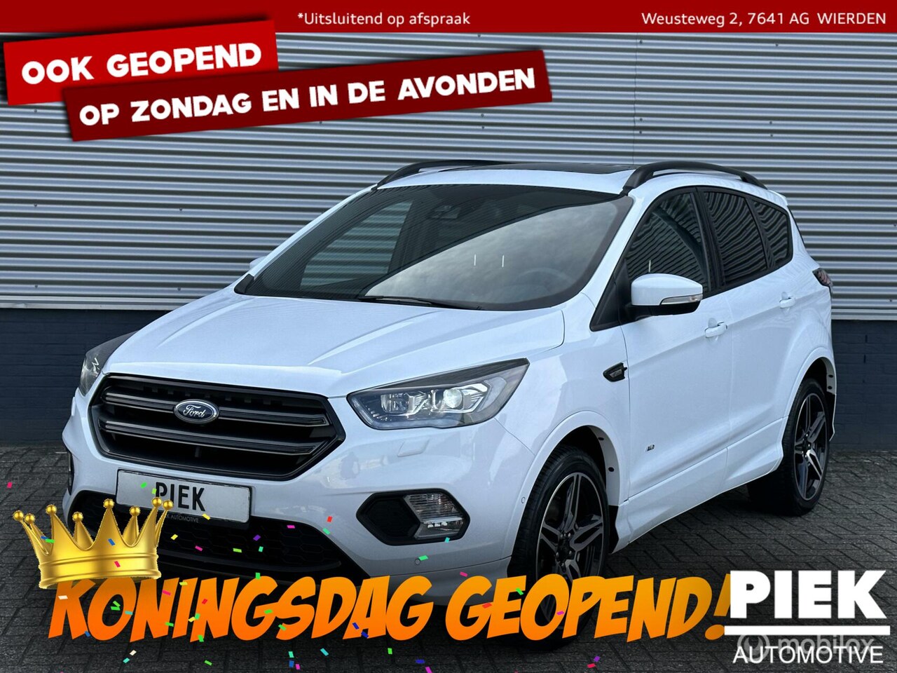 Ford Kuga - 1.5 EcoBoost ST Line AWD, PANORAMADAK, TREKHAAK - AutoWereld.nl
