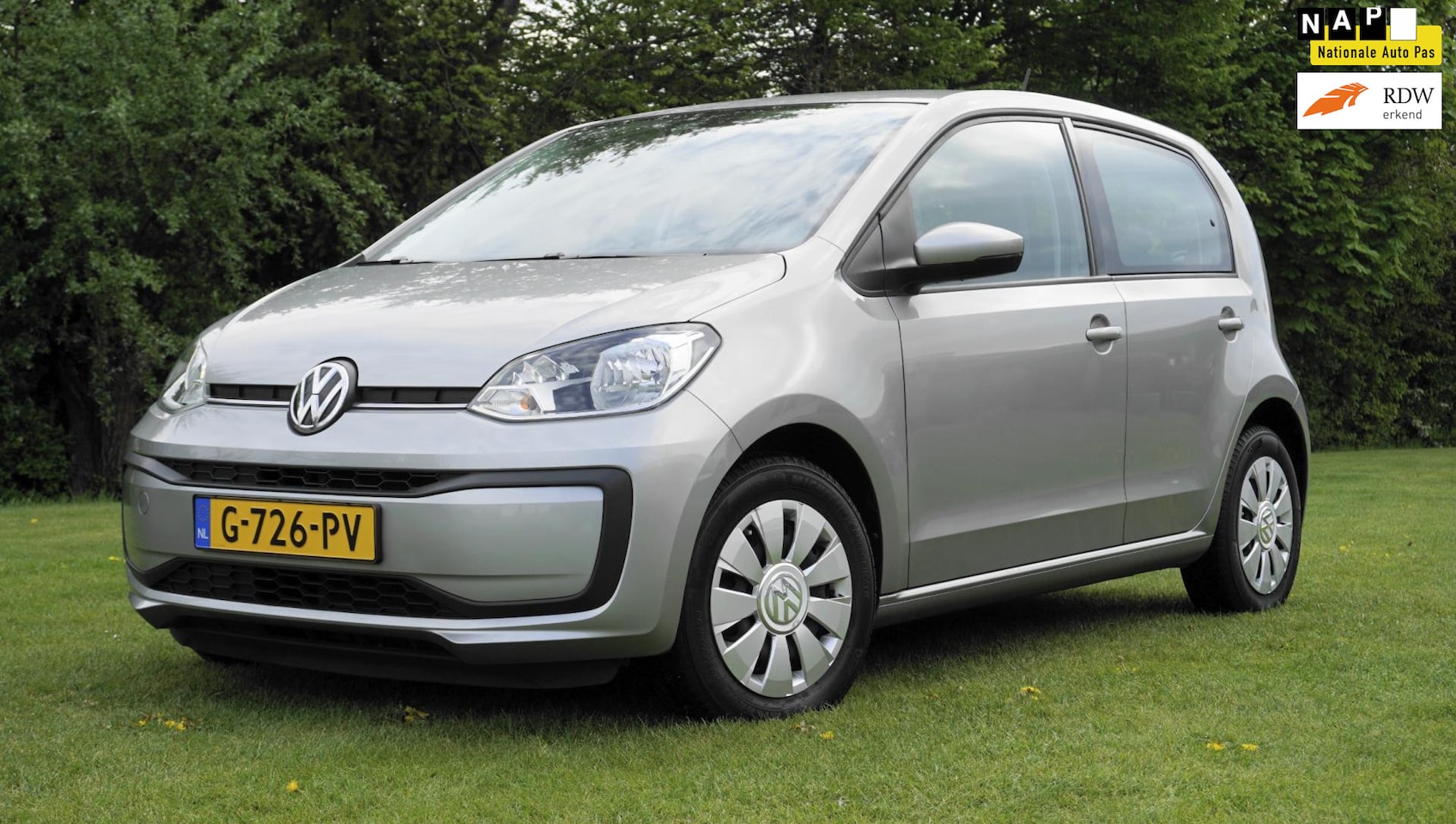 Volkswagen Up! - 1.0 BMT move up! 5 drs Airco blue tooth - AutoWereld.nl
