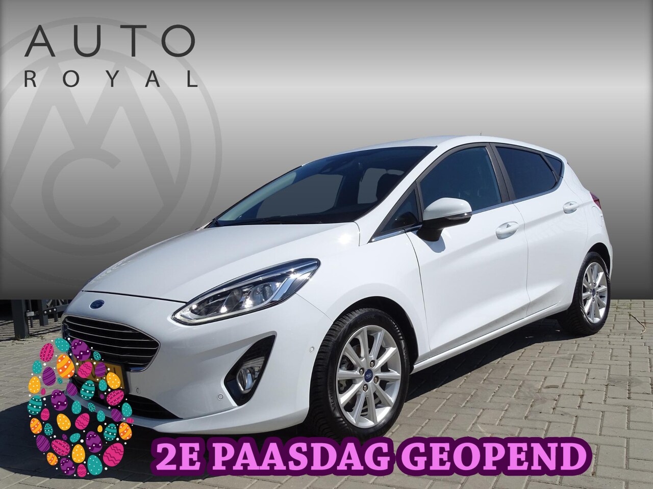 Ford Fiesta - 1.0 EcoBoost Titanium Automaat, Navigatie, Multimedia, Achteruitrijcamera, Airco/ECC, Crui - AutoWereld.nl