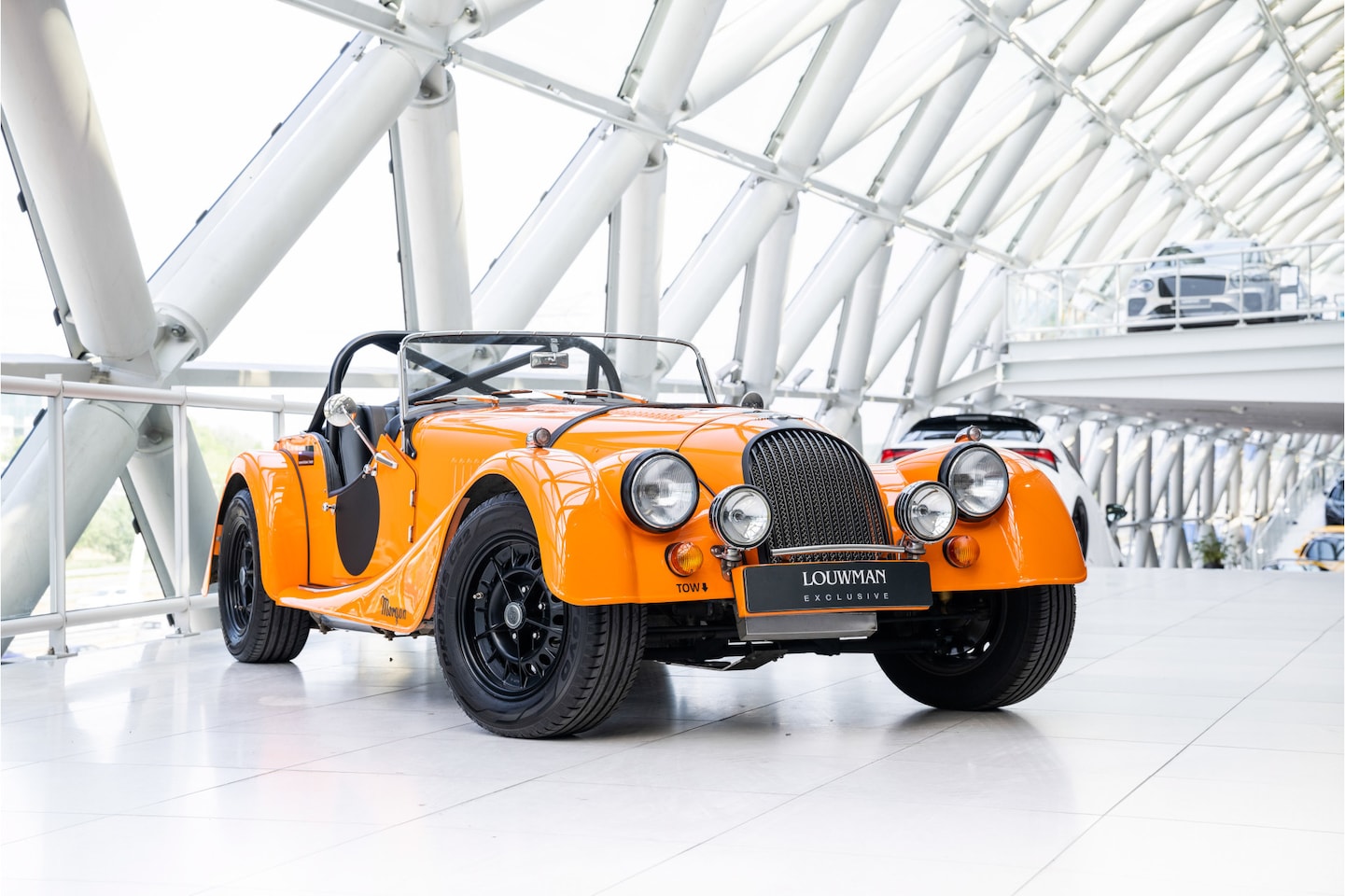 Morgan Plus 8 - | Tuned | 5-link | Roll-Bar | Rally prepared | - AutoWereld.nl